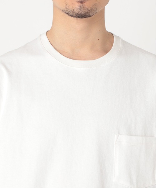 417 EDIFICE(フォーワンセブンエディフィス)の「【fosterr / フォスター】アスレチックTシャツ(Tシャツ/カットソー・メンズ・ホワイト/ベージュ/グレー/ブルー・MEDIUM/LARGE)」の6枚目の写真