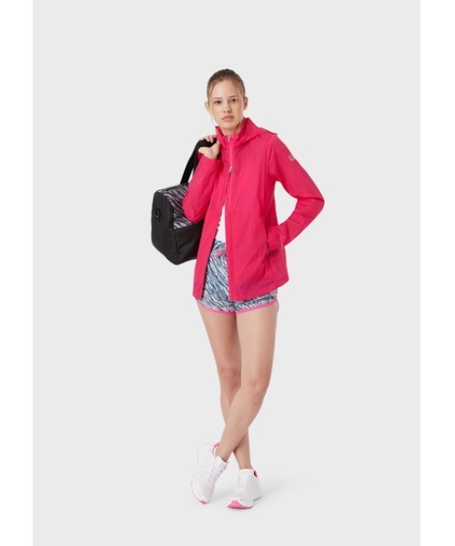 EMPORIO ARMANI EA7（エンポリオアルマーニイーエーセブン）の「【エンポリオ アルマーニ EA7】EA7パッカブル ナイロンジャケット（ナイロンジャケット・レディース・イエロー/ピンク・MEDIUM/LARGE/X-SMALL/SMALL）」の7枚目の写真