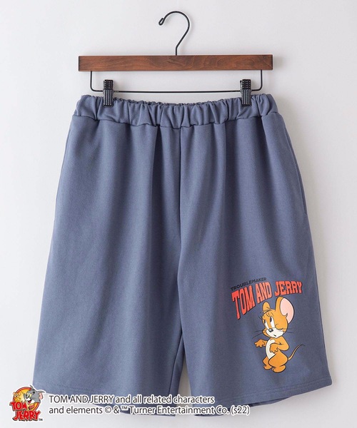 Tom&Jerry(トムアンドジェリー)の「【TOM AND JERRY /トムとジェリー】ショートパンツ(その他パンツ・メンズ・サックスブルー/ブラック/ブルー/ベージュ・X-LARGE/MEDIUM/SMALL/LARGE)」の11枚目の写真