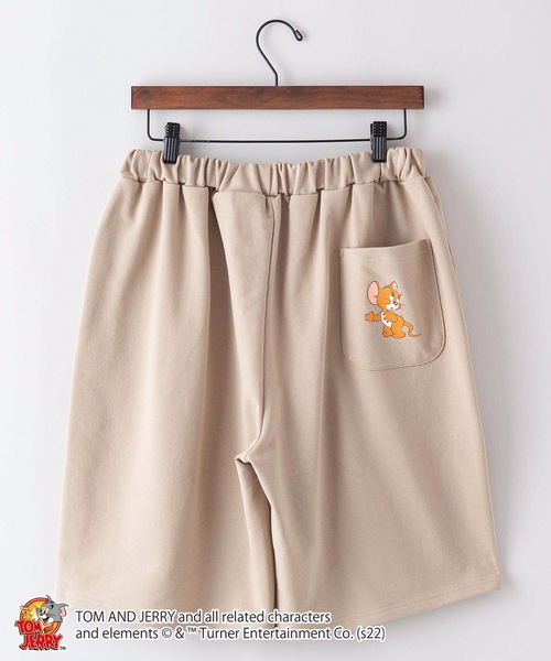 Tom&Jerry(トムアンドジェリー)の「【TOM AND JERRY /トムとジェリー】ショートパンツ(その他パンツ・メンズ・サックスブルー/ブラック/ブルー/ベージュ・X-LARGE/MEDIUM/SMALL/LARGE)」の8枚目の写真
