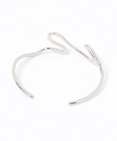 LEPSIM（レプシィム）の「メタルバングル2　274103（バングル/リストバンド・レディース・シルバー/ゴールド・ONE SIZE）」の3枚目の写真