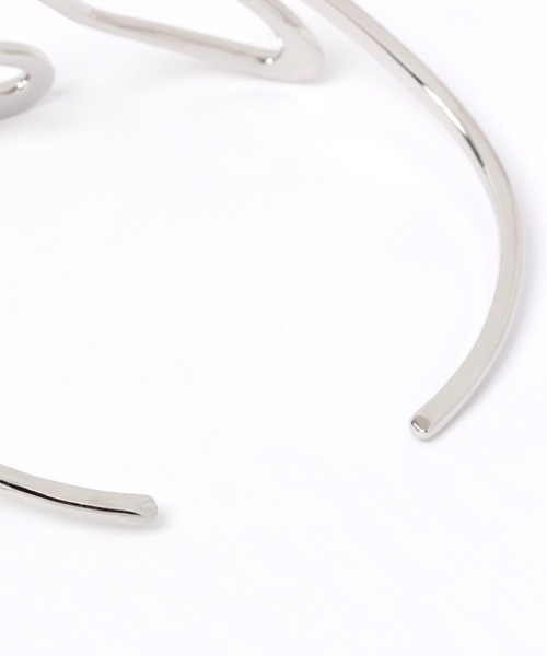 LEPSIM（レプシィム）の「メタルバングル2　274103（バングル/リストバンド・レディース・シルバー/ゴールド・ONE SIZE）」の5枚目の写真
