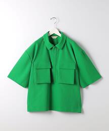 Jieda | ＜JieDa＞ TRICOT OVER SIZED PL SHIRT/ポロシャツ(ポロシャツ)