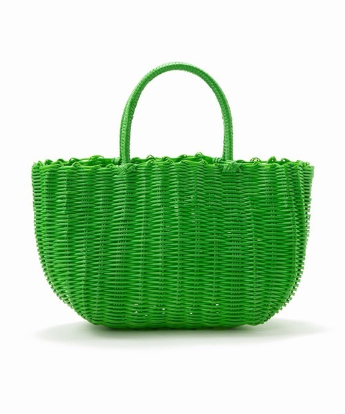 Casselini（キャセリーニ）の「Casselini(キャセリーニ)チューブかごバッグ（ハンドバッグ・レディース・オレンジ/パープル/レッド/ホワイト/グリーン・FREE）」の9枚目の写真