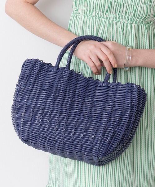 Casselini（キャセリーニ）の「Casselini(キャセリーニ)チューブかごバッグ（ハンドバッグ・レディース・オレンジ/パープル/レッド/ホワイト/グリーン・FREE）」の22枚目の写真