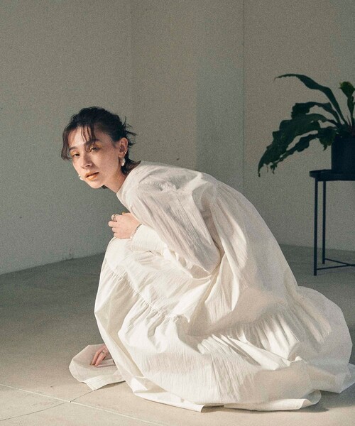 MATURED（マチュアード）の「【MATURED/マチュアード】フロントジップドレス（ワンピース・レディース・ブラック/ホワイト・1/2）」の11枚目の写真