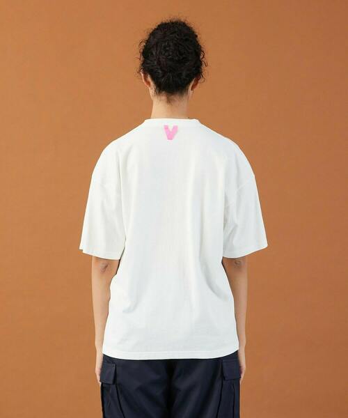 FRAPBOIS（フラボア）の「フォントT（Tシャツ/カットソー・レディース・ホワイト/ブラック・1/2/0）」の5枚目の写真