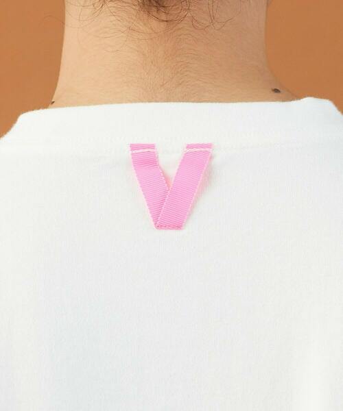 FRAPBOIS（フラボア）の「フォントT（Tシャツ/カットソー・レディース・ホワイト/ブラック・1/2/0）」の7枚目の写真