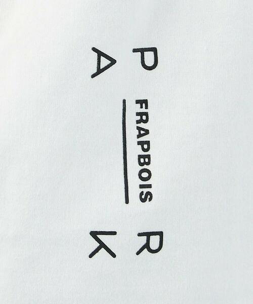 FRAPBOIS（フラボア）の「フォントT（Tシャツ/カットソー・レディース・ホワイト/ブラック・1/2/0）」の10枚目の写真