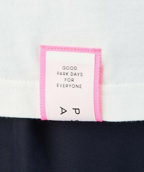 FRAPBOIS（フラボア）の「フォントT（Tシャツ/カットソー・レディース・ホワイト/ブラック・1/2/0）」の11枚目の写真