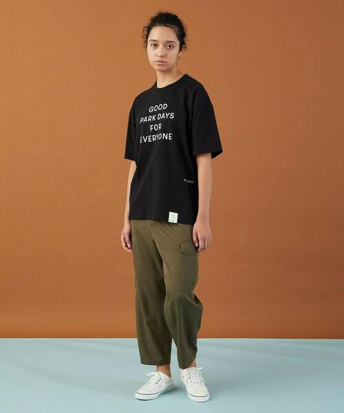 FRAPBOIS（フラボア）の「フォントT（Tシャツ/カットソー・レディース・ホワイト/ブラック・1/2/0）」の17枚目の写真