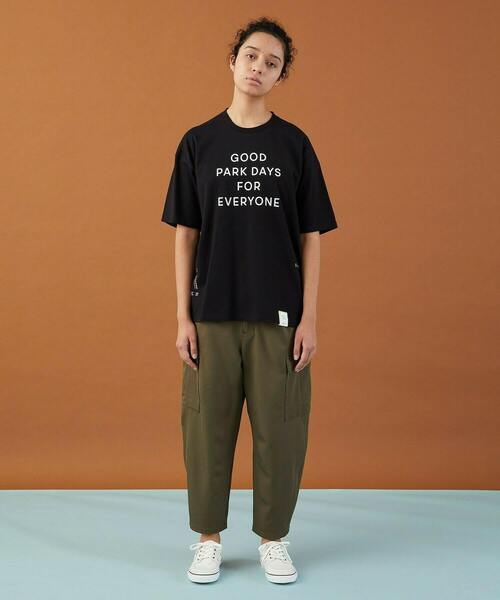 FRAPBOIS（フラボア）の「フォントT（Tシャツ/カットソー・レディース・ホワイト/ブラック・1/2/0）」の21枚目の写真