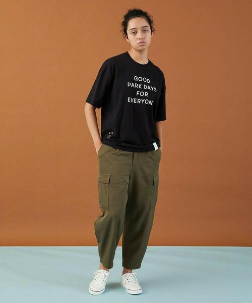 FRAPBOIS（フラボア）の「フォントT（Tシャツ/カットソー・レディース・ホワイト/ブラック・1/2/0）」の22枚目の写真