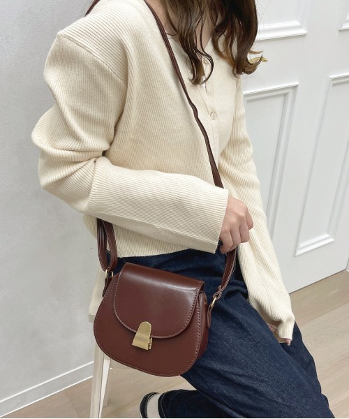apres jour(アプレジュール)の「【apres jour×ARIAZ】レトロミニショルダーバッグ(ショルダーバッグ・レディース・ブラック/ベージュ/ブラウン系その他・FREE)」の13枚目の写真