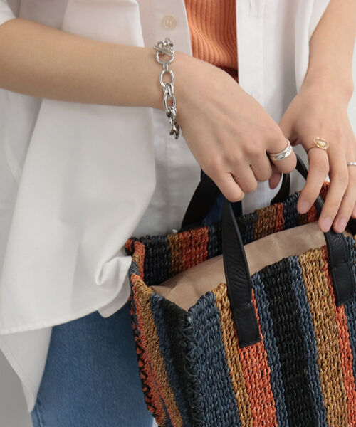 fredy emue（フレディエミュ）の「中太チェーンマンテルブレスレット（ブレスレット・レディース・シルバー/ゴールド・FREE）」の3枚目の写真