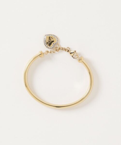 Guess(ゲス)の「FINE HEART 13mm Heart & White Bangle(ブレスレット・レディース・シルバー/ゴールド・SMALL)」の8枚目の写真