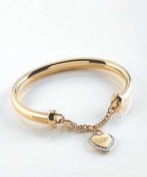 Guess | FINE HEART 13mm Heart & White Bangle(ブレスレット)
