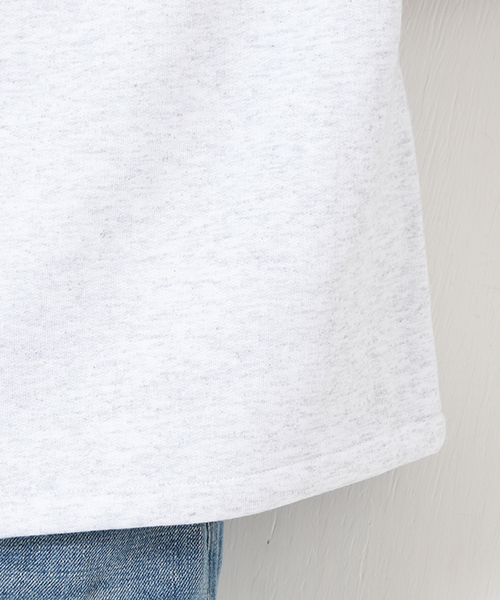 BEAMS BOY（ビームスボーイ）の「◎les Briqu’a braque / 胸切り替え ボートネック スウェット（スウェット・レディース・グレー/ネイビー・ONE SIZE）」の8枚目の写真