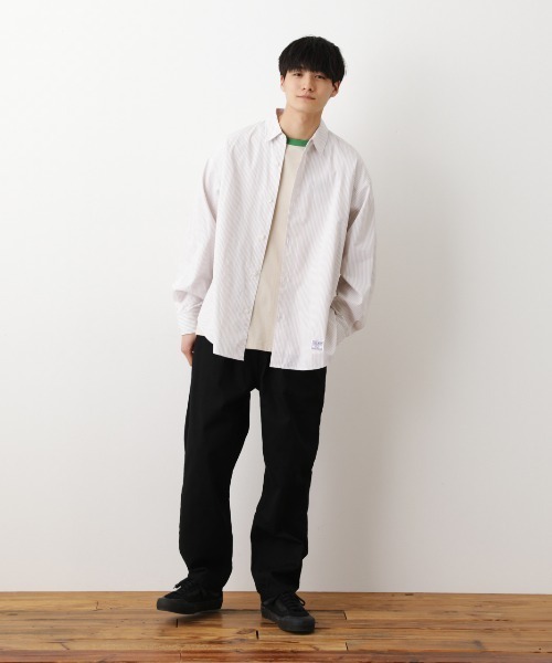 RODEO CROWNS WIDE BOWL（ロデオクラウンズワイドボウル）の「SHARE BIG シャツ（シャツ/ブラウス・レディース・ベージュ系その他/グリーン系その他/ピンク系その他/ブルー系その他・FREE）」の18枚目の写真