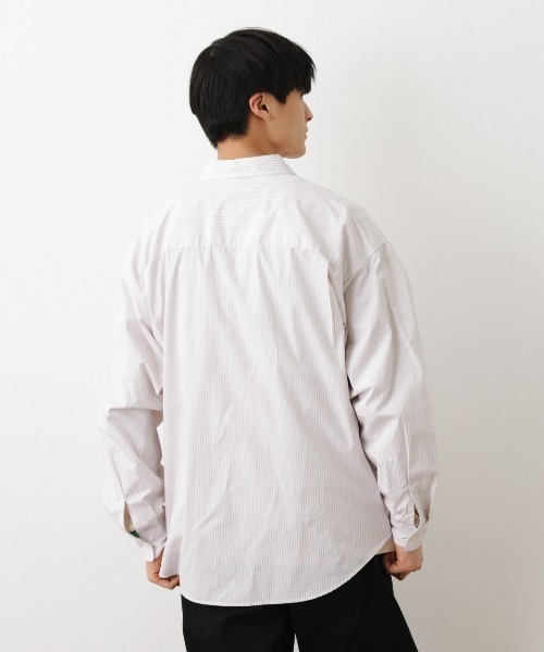 RODEO CROWNS WIDE BOWL（ロデオクラウンズワイドボウル）の「SHARE BIG シャツ（シャツ/ブラウス・レディース・ベージュ系その他/グリーン系その他/ピンク系その他/ブルー系その他・FREE）」の21枚目の写真