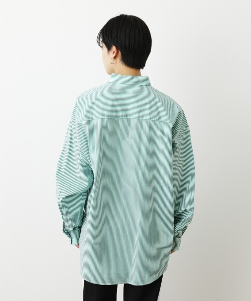 RODEO CROWNS WIDE BOWL（ロデオクラウンズワイドボウル）の「SHARE BIG シャツ（シャツ/ブラウス・レディース・ベージュ系その他/グリーン系その他/ピンク系その他/ブルー系その他・FREE）」の17枚目の写真