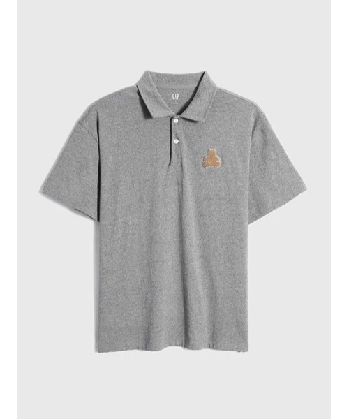 GAP（ギャップ）の「ウォッシュドロー ジャージー ブラナン ポロシャツ（ポロシャツ・メンズ・ブラック/ブルー/グレー/グリーン/ネイビー/イエロー・XS/S/M/L/XL/XXS）」の16枚目の写真