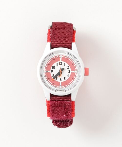 TIC TAC（チックタック）の「fun pun clock to wear! Designed by Yoko Dobashi with TiCTAC Q&Q Smile solar ソーラー キッズ（アナログ腕時計・レディース・ブラック/ブルー/グリーン/レッド・ONE SIZE）」の10枚目の写真