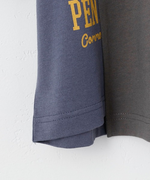 CIAOPANIC TYPY(チャオパニックティピー)の「【KIDS】USAリメイクカレッジTee(Tシャツ/カットソー・キッズ・ネイビー/グレー系その他・SMALL/MEDIUM/LARGE/X-LARGE/XX-LARGE)」の12枚目の写真