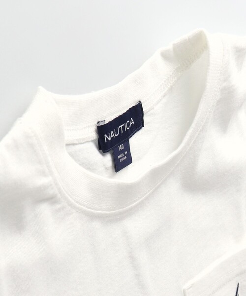 NAUTICA(ノーティカ)の「【NAUTICA/ノーティカ】ポケット半袖Tシャツ(Tシャツ/カットソー・キッズ・ライム/オレンジ/オフホワイト/ブルーグレー/その他/ブラック・120/140/130/150)」の11枚目の写真