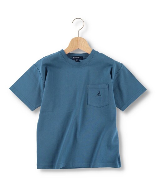NAUTICA(ノーティカ)の「【NAUTICA/ノーティカ】ポケット半袖Tシャツ(Tシャツ/カットソー・キッズ・ライム/オレンジ/オフホワイト/ブルーグレー/その他/ブラック・120/140/130/150)」の21枚目の写真