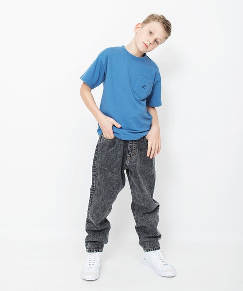 NAUTICA(ノーティカ)の「【NAUTICA/ノーティカ】ポケット半袖Tシャツ(Tシャツ/カットソー・キッズ・ライム/オレンジ/オフホワイト/ブルーグレー/その他/ブラック・120/140/130/150)」の17枚目の写真