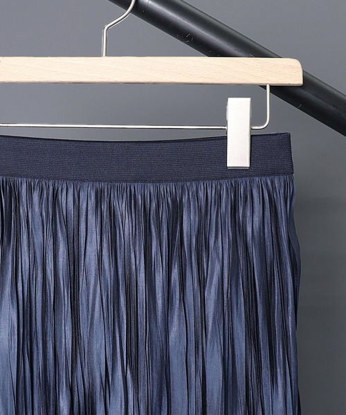ROBERTO COLLINA(ロベルトコリーナ)の「【 ROBERTO COLLINA / ロベルトコリーナ 】PLEATED SKIRT / プリーツスカート(スカート・レディース・ブラック/ライトグレー/ナチュラル/ネイビー・SMALL/MEDIUM)」の19枚目の写真