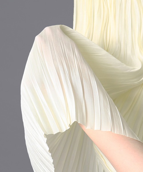 ROBERTO COLLINA(ロベルトコリーナ)の「【 ROBERTO COLLINA / ロベルトコリーナ 】PLEATED SKIRT / プリーツスカート(スカート・レディース・ブラック/ライトグレー/ナチュラル/ネイビー・SMALL/MEDIUM)」の21枚目の写真