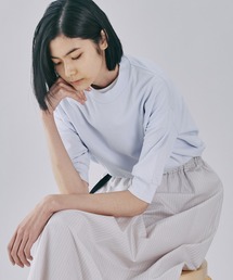 Gymphlex | 鹿の子クルーネックTシャツ WOMEN