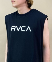 RVCA/ルーカ ルーズシルエット ノースリーブTシャツ/バックプリント タンクトップ BC041-363