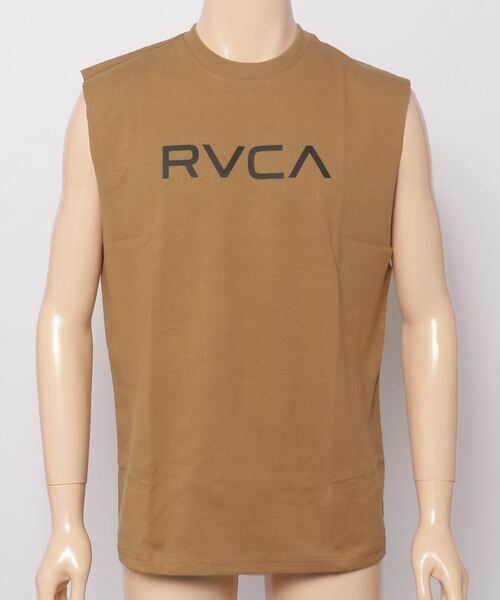 RVCA（ルーカ）の「RVCA/ルーカ ルーズシルエット ノースリーブTシャツ/バックプリント タンクトップ BC041-363（タンクトップ・メンズ・ブラウン/ブラック/ホワイト・L/M/S）」の17枚目の写真