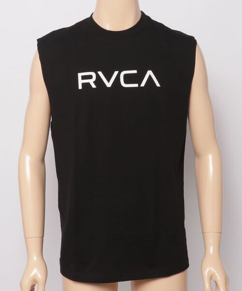 RVCA（ルーカ）の「RVCA/ルーカ ルーズシルエット ノースリーブTシャツ/バックプリント タンクトップ BC041-363（タンクトップ・メンズ・ブラウン/ブラック/ホワイト・L/M/S）」の16枚目の写真