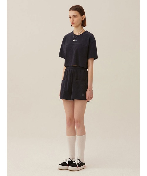 KIRSH(キルシー)の「KIRSH DOODLE CERRY TERRY SHORT PANTS LS ドゥードゥルチェリー TERRY ショートPT(その他パンツ・レディース・ブラック/ベージュ・SMALL)」の20枚目の写真