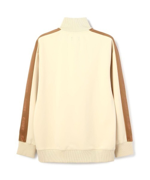 CLUB PARK（クラブパーク）の「GISHER×LHP/ギッシャ―×エルエイチピー/ジャージジャケット（ブルゾン・メンズ・ベージュ/ブラック・MEDIUM/LARGE）」の3枚目の写真