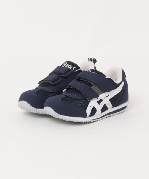 ASICS（アシックス）の「ASICS KIDS SUKU2 アシックス スクスク IDAHO MINI 4 キッズスニーカー (アイダホミニ4) 1144A236（スニーカー・キッズ・ベージュ/ブルー/ピンク/イエロー/ネイビー/ライトブルー・17.5cm/20.0cm/19.5cm/18.0cm/19.0cm/17.0cm/16.5cm/20.5cm/16.0cm/21.0cm/18.5cm/22.0cm/21.5cm）」の3枚目の写真