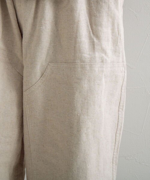 GLOSTER（グロスター）の「【GLOSTER/グロスター】ダブルニー イージーワイドパンツ ルーズシルエット（その他パンツ・メンズ・ブラック/アイボリー・M/L）」の8枚目の写真