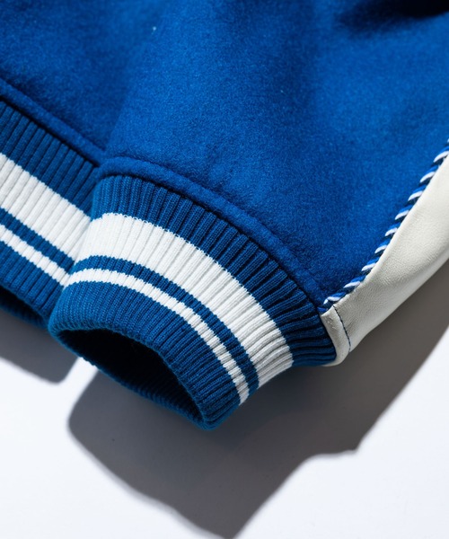 Rudie Stadium JKT/ルーディースタジアムジャケット青L glamb（グラム）の「Rudie Stadium JKT / ルーディースタジアム