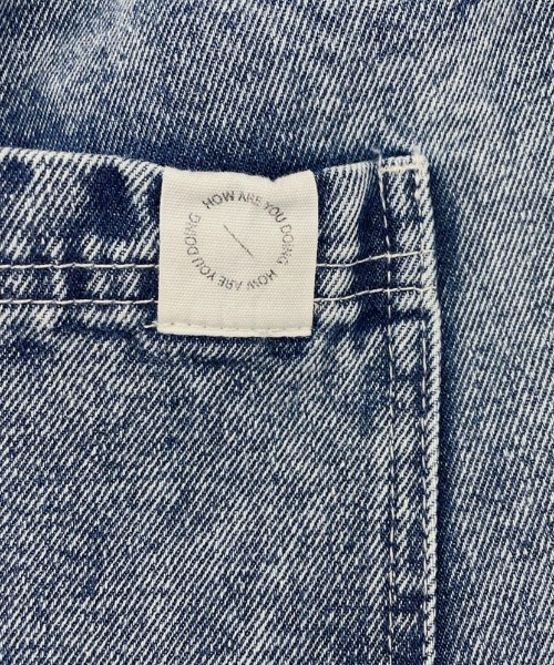 PairPair（ペアペア）の「イージーワイドパンツ(ユニセックス)（その他パンツ・メンズ・アイボリー/ケミカルウォッシュ・MEDIUM/LARGE）」の14枚目の写真