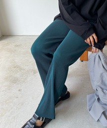 210nouve | セルフカットプリーツパンツ(その他パンツ)