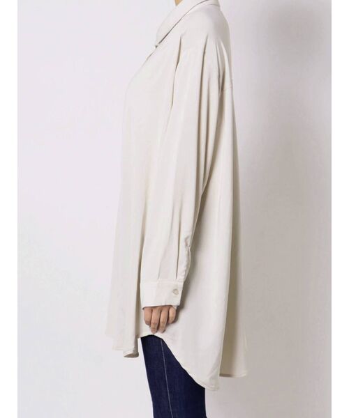 GYDA（ジェイダ）の「SIMPLE LOOSE シャツ（シャツ/ブラウス・レディース・アイボリー/オフホワイト・FREE）」の19枚目の写真