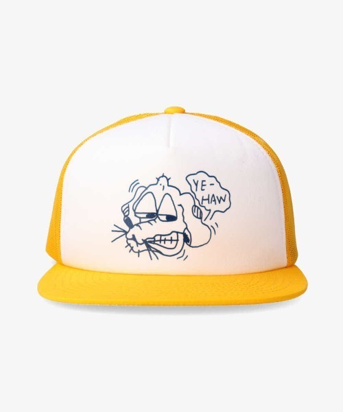 BRIXTON（ブリクストン）の「BRIXTON YE-HAW MP MESH CAP（キャップ・メンズ・イエロー/ブラック・O/S）」の7枚目の写真