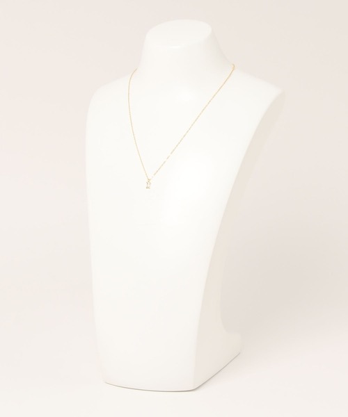 Geel(ギール)の「Geel/Silver925 スクエアビジューネックレス(ネックレス・レディース・シルバー/ゴールド・FREE)」の6枚目の写真