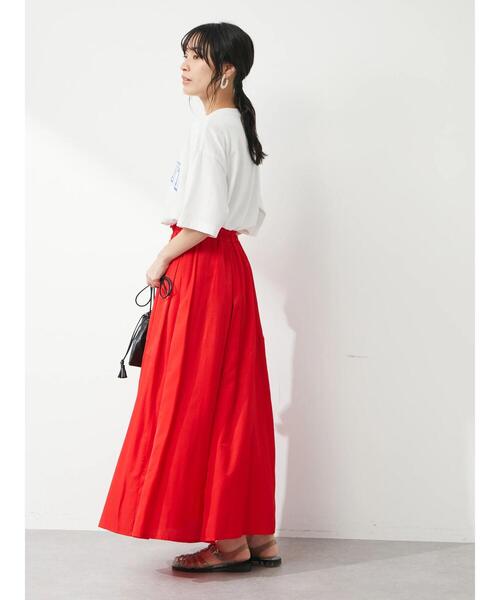 Green Parks(グリーンパークス)の「白抜きカレッジロゴTシャツ(Tシャツ/カットソー・レディース・ブラック/ターコイズブルー/ブルー・FREE)」の16枚目の写真