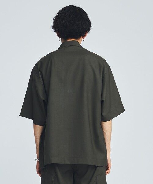 marka（マーカ）の「STUDIOUS別注 OC DOUBLE POCKET S/S SHIRTS（シャツ/ブラウス・メンズ・ホワイト/ブラック/カーキ・2/1）」の16枚目の写真