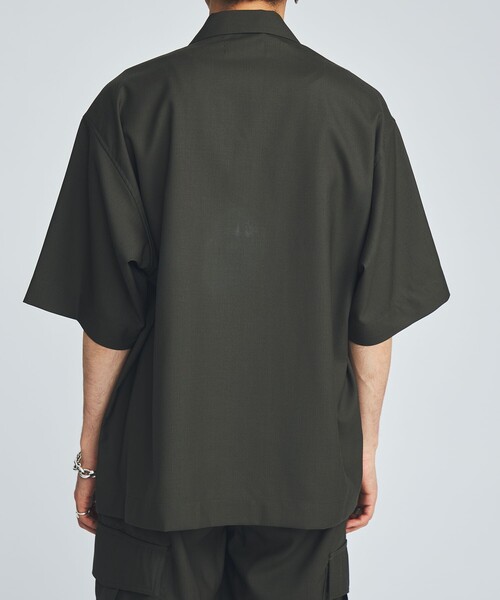 marka（マーカ）の「STUDIOUS別注 OC DOUBLE POCKET S/S SHIRTS（シャツ/ブラウス・メンズ・ホワイト/ブラック/カーキ・2/1）」の19枚目の写真